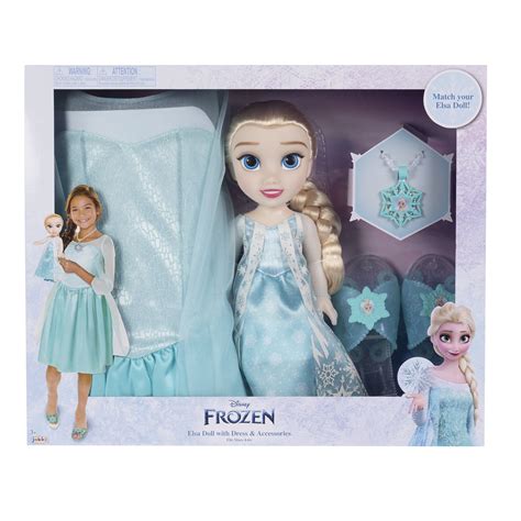 doll elsa dress|Disney Classic Elsa 15 inch Doll with Dress and Accessory  .